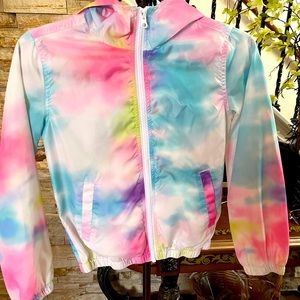 🌸🌸Justice Raincoat tie dye 🌸🌸
